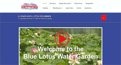Desktop Screenshot of bluelotusfarm.com.au